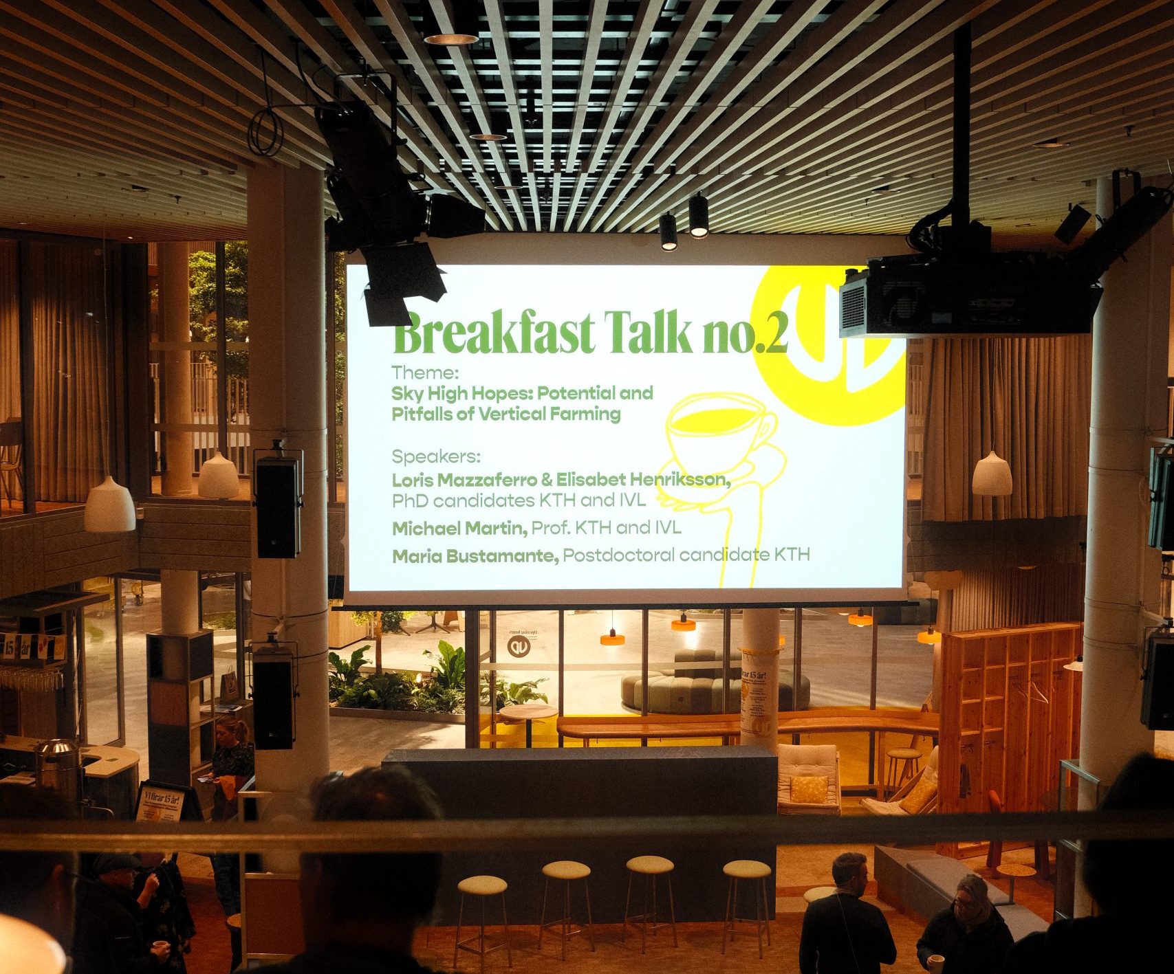 Growing Fresh Perspectives: Urban Deli’s Vertical Farming Talk with KTH and IVL